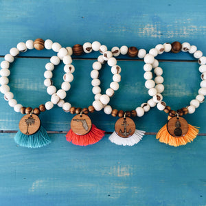 Beach Sand Tassel Bracelet - Pineapple