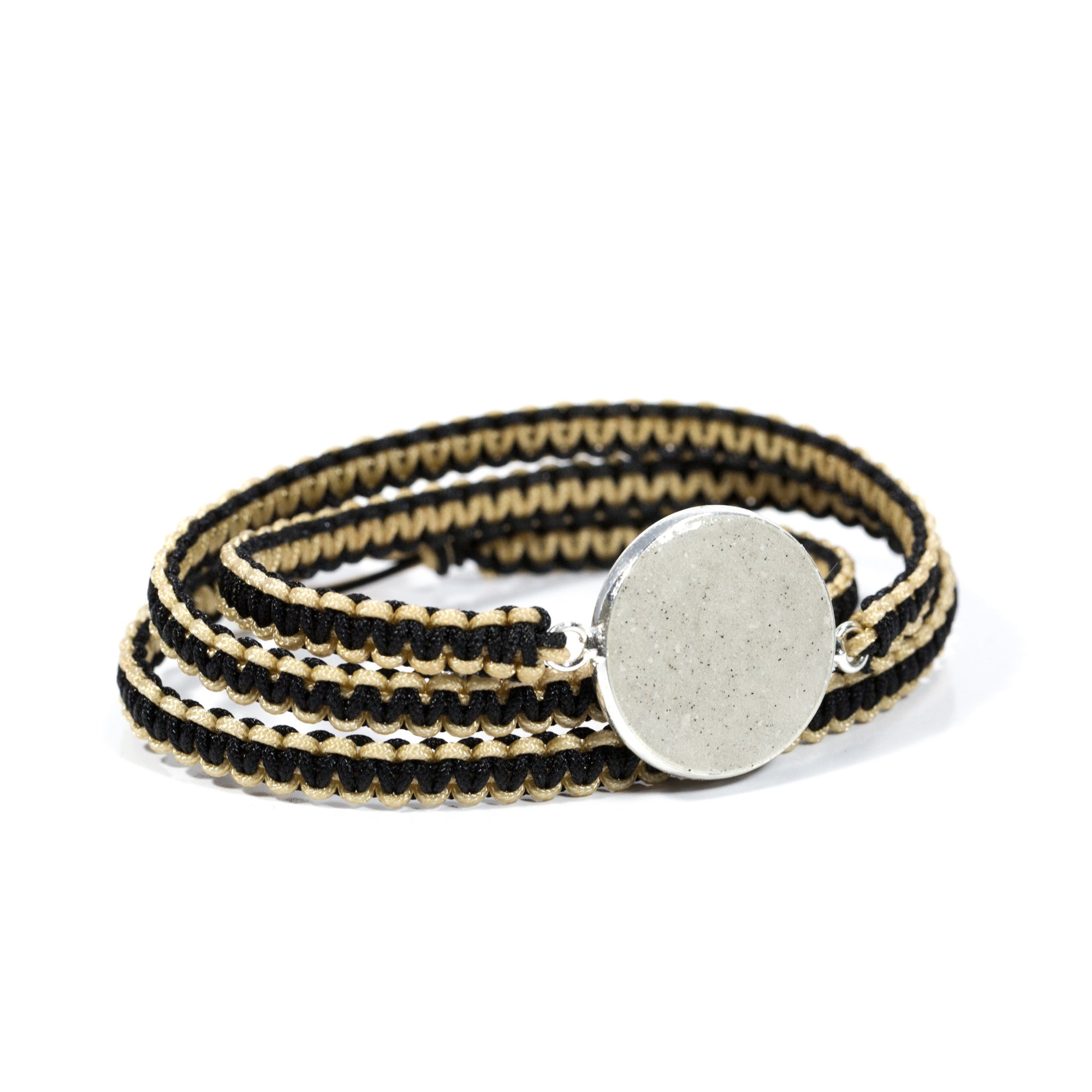 Beach Sand Jewelry - Macramé Triple Wrap Bracelet ©Tropicality