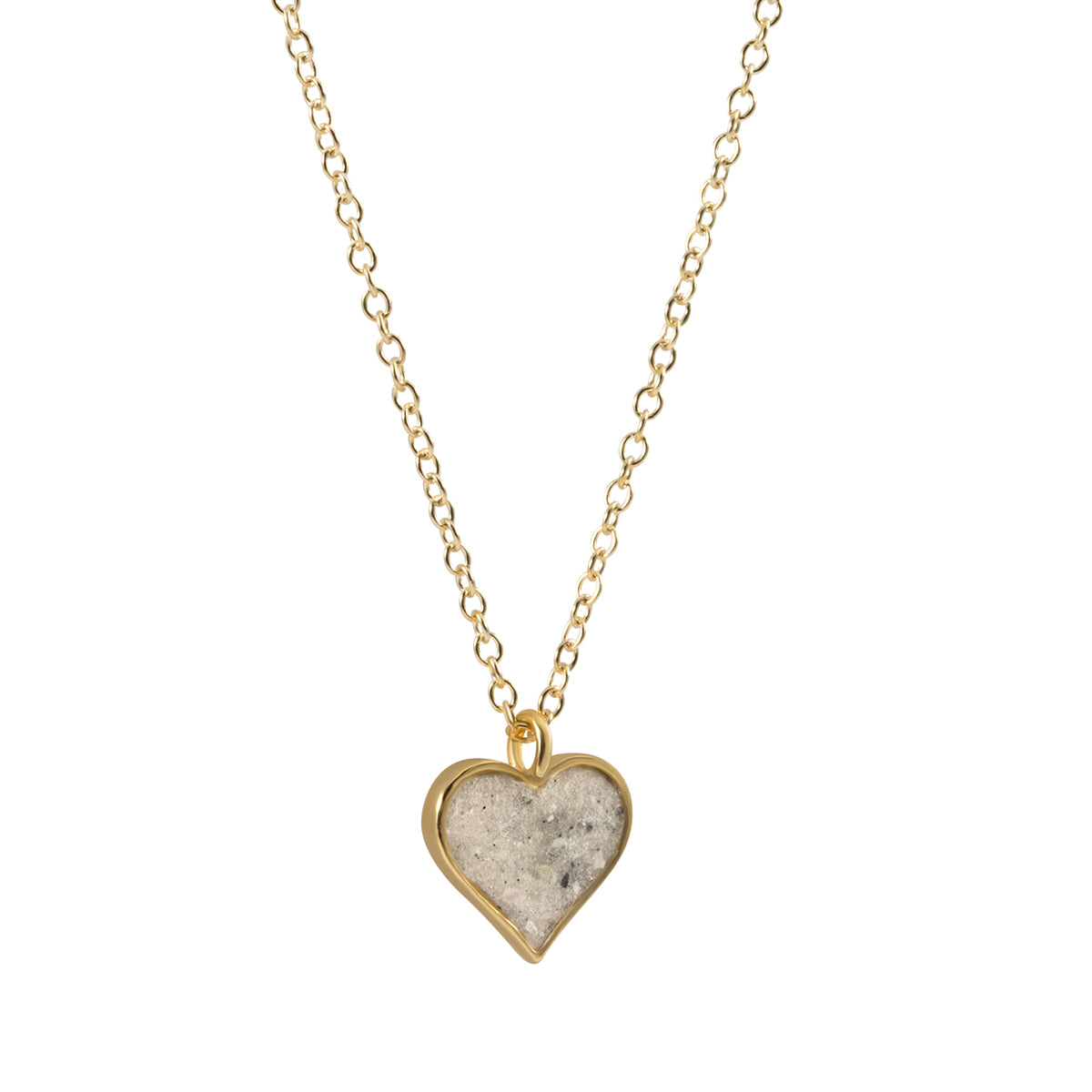 Dainty Heart Necklace - Gold