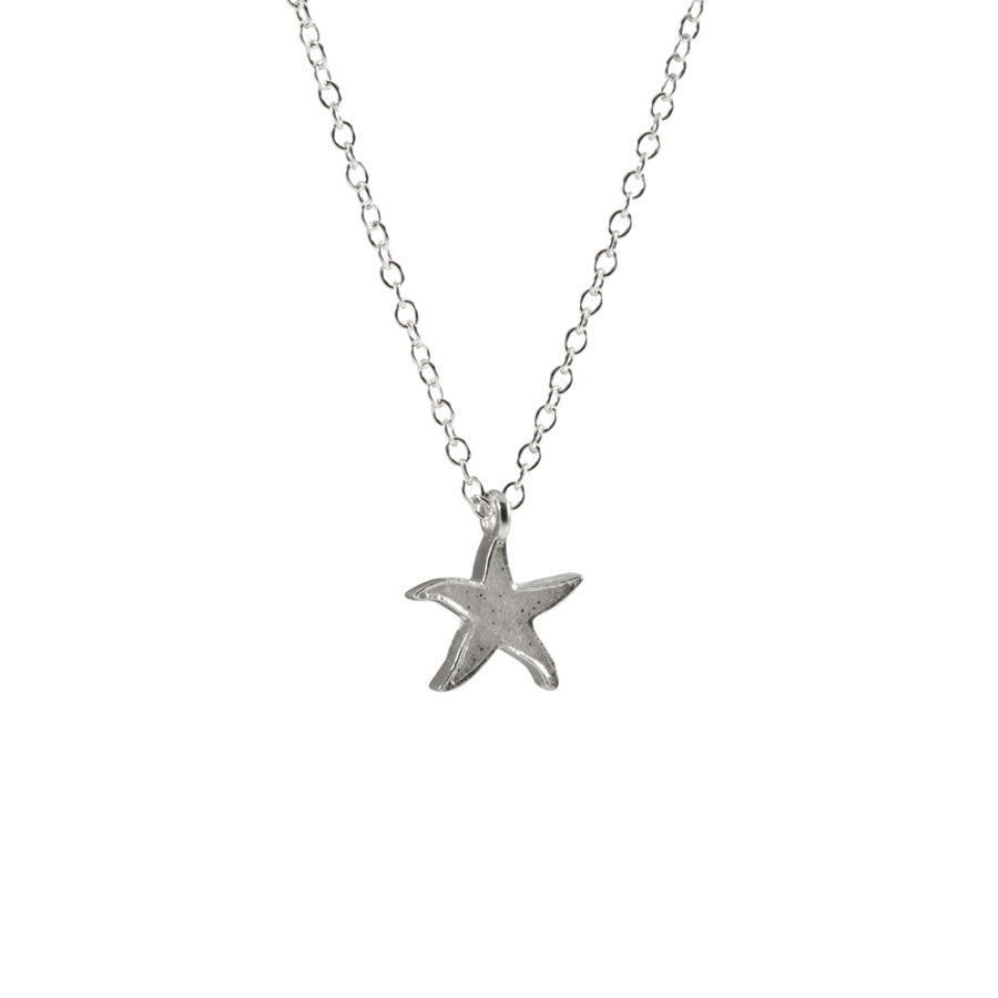 Sapphire and Diamond Starfish Necklace – Euro Design Jewelry