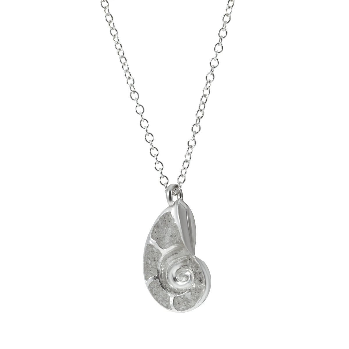 Nautilus Necklace - Silver
