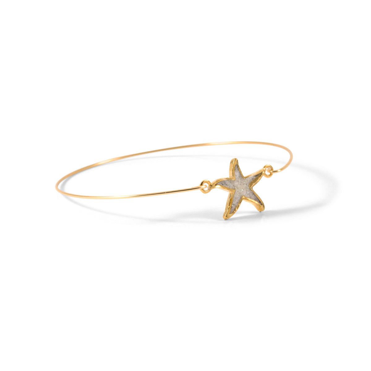 Dainty Starfish Bracelet - Gold