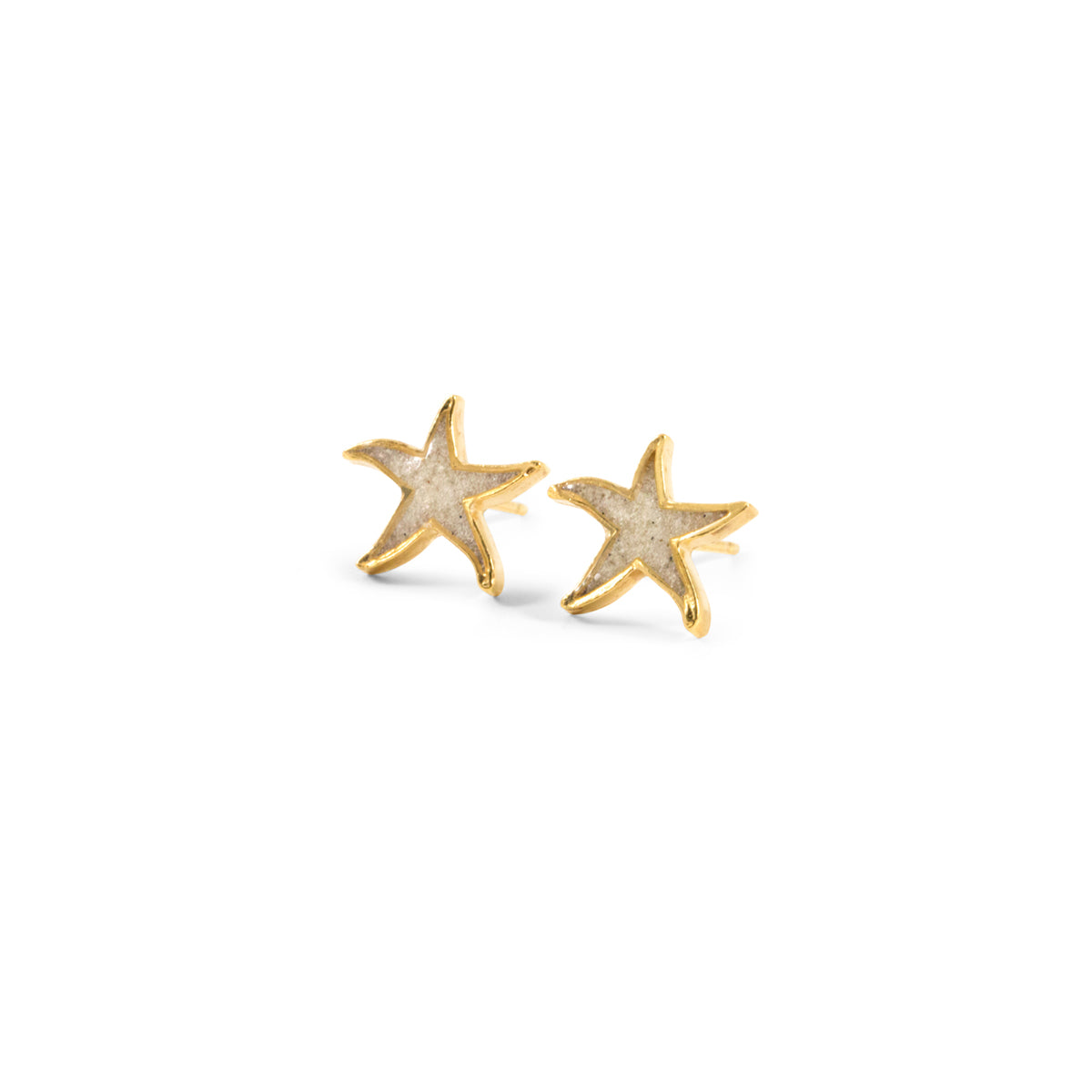 Starfish Stud Earrings - Gold